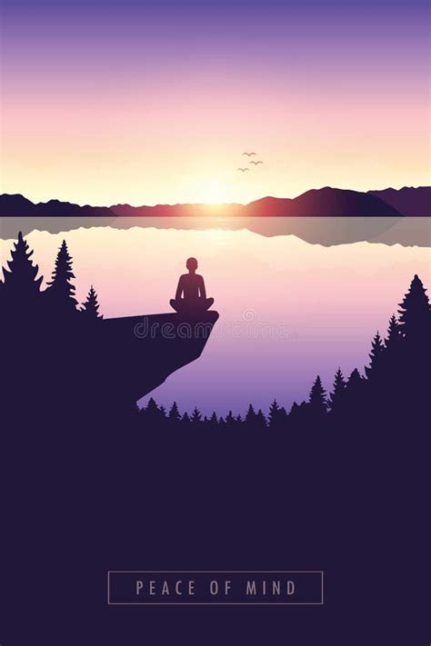 Peace Of Mind Stock Illustration Illustration Of Positive 27401674