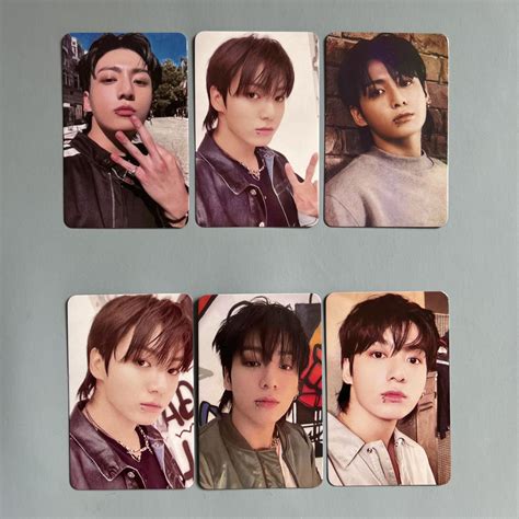 Kpop BTS JUNGKOOK JK GOLDEN SOLO LOMO Card Polaroid Post Cards