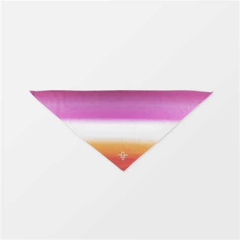 Scout Pride Scarf Necker Lesbian Flag Scout Store