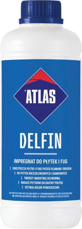 Impregnat do płytek i fug Delfin płyn 1 L Atlas Trops