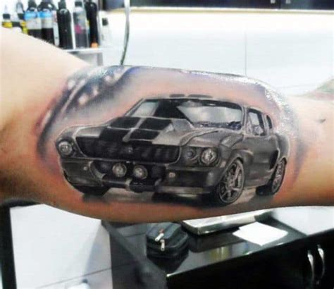 60 Ford Tattoos For Men Automotive Design Ideas