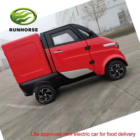 V W Four Wheel Door Electric Cargo Vehicle China Electric