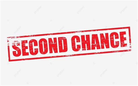 Second Chance Stamp Miscellaneous Ink Vector, Stamp, Miscellaneous, Ink ...