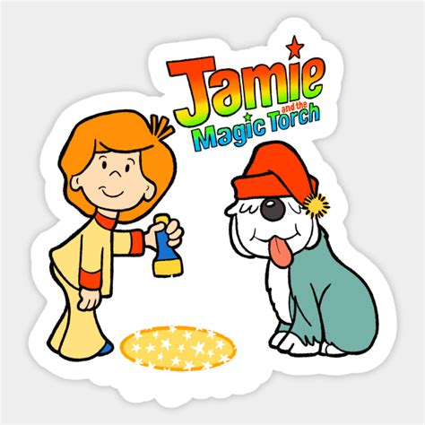 Jamie and the magic torch 1980s - Jamie And The Magic Torch - Sticker ...