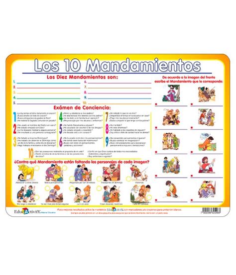 10mandamientos2 Temas De Catequesis Los Diez Mandamientos Educación Religiosa Católica