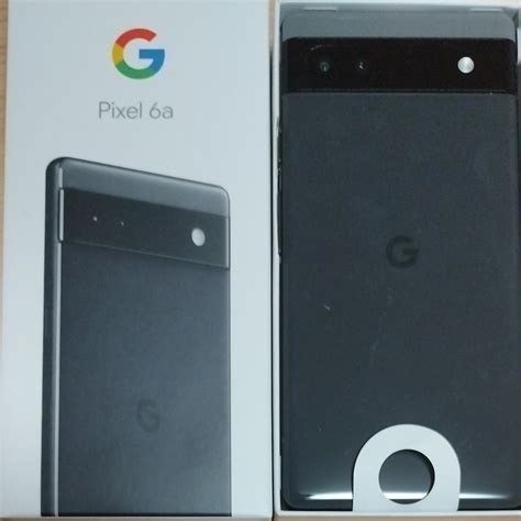 新品未使用Google Pixel 6a Charcoal 128 GB au 10 2購入 購入時領収書ありPayPayフリマ