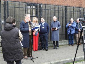 Photographs From The Brian Moore Plaque Unveiling Ulster History Circle