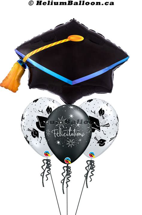 Bouquet Super Graduation Cap Helium Balloon Inc