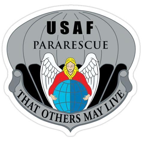 "Air Force Pararescue Badge" Stickers by 5thcolumn | Redbubble