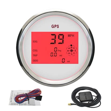 Eling Wasserdichter Digitaler Tachometer Gps Kilometerz Hler