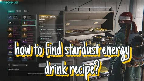 How To Find Stardust Energy Drink Recipe Once Human Youtube