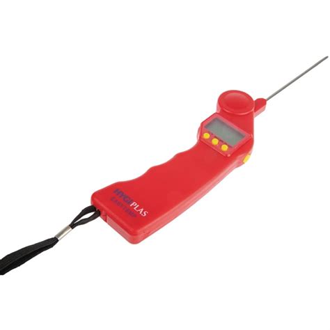 Hygiplas Easytemp Colour Coded Red Probe Thermometer Cf913 Buy Online At Nisbets