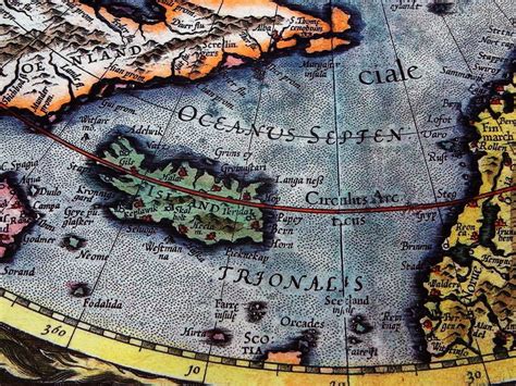 Flat Earth Mercator Septentrionalium Terrarum Descriptio 1613