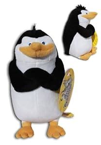 Amazon.com: Rico 8'' The Penguins of Madagascar Plush Teddy Super Soft ...