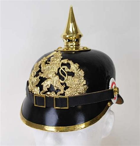 Hesse Pickelhaube Spiked Helmet From Hessen Antique