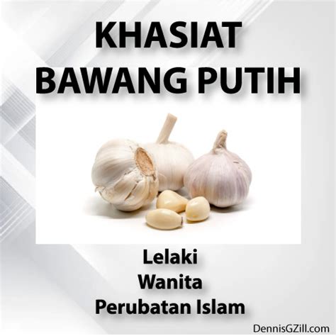 Khasiat Bawang Putih Untuk Lelaki Wanita Perubatan Islam Dennis G Zill