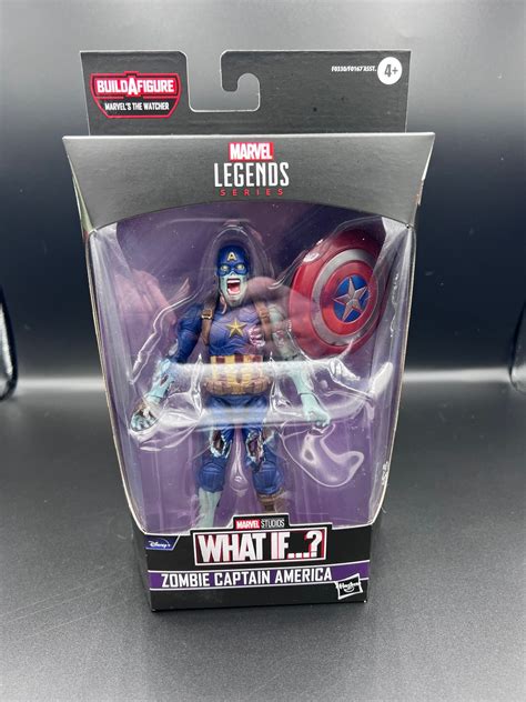 Marvel Legends Zombie Captain America BAF The Watcher Etsy