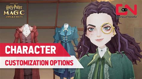 All Character Creation Customization Options For Female Male In Harry