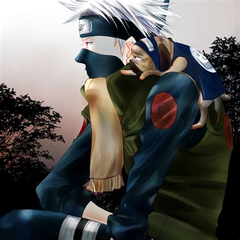 Kakashi Hatake And Pakkun Kakashi Fan Art 36593374 Fanpop