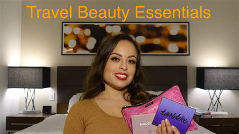 Travel Beauty Essentials Youtube