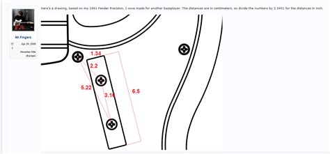 Tug Bar Placement for Fender P-Bass | TalkBass.com