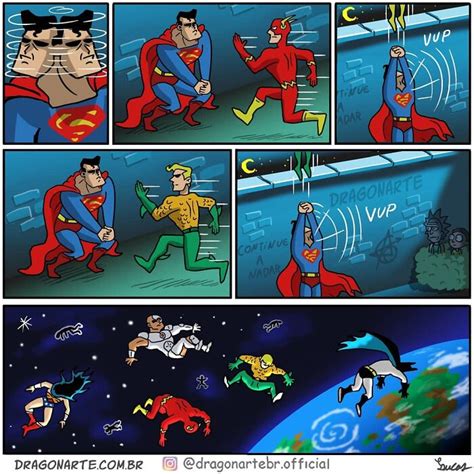 Artist Illustrates 34 Funny Situations Superheroes Face When No One’s ...