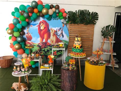 Festa O Rei Leão Ideias de Decoração Dicas e Vídeos de Passo a Passo