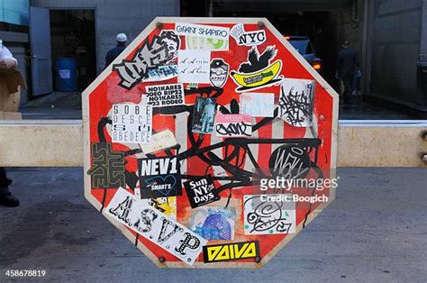 Stop Sign Graffiti Photos and Premium High Res Pictures - Getty Images