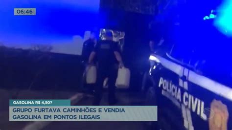 Polícia prende grupo que furtava caminhões de gasolina e revendia o