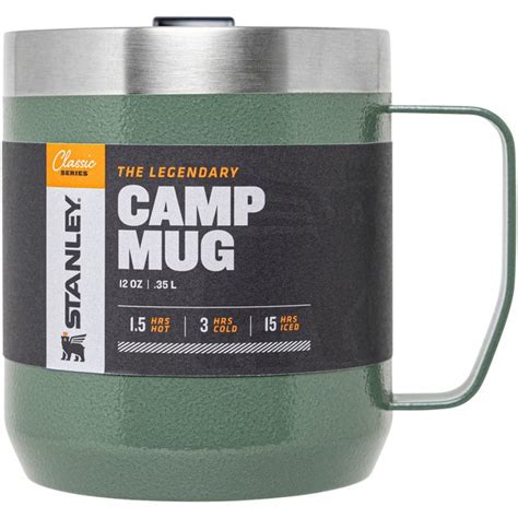 The Legendary Camp Mug Liter Hammertone Green Fra Stanley