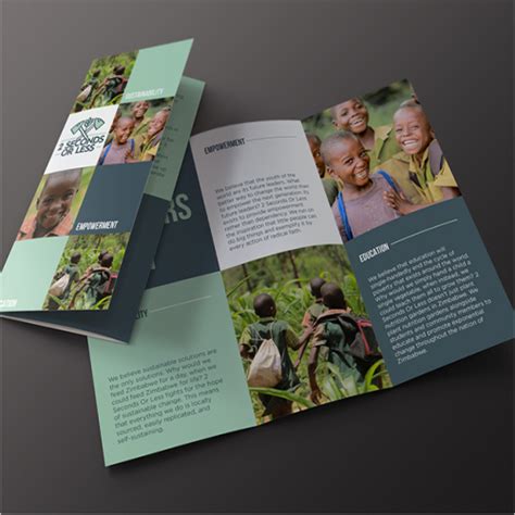 Trifold Brochures Cm Prints Abuja Nigeria