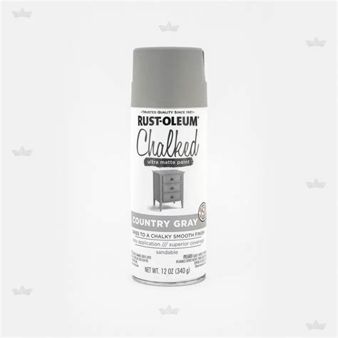 Aerosol Chalked Rust Oleum Gris Campestre 340grs — Pintelux