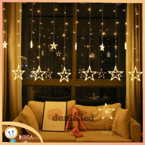 Jual Lampu Tumblr Tirai Bintang Besar Led Tumblr Light Led Star