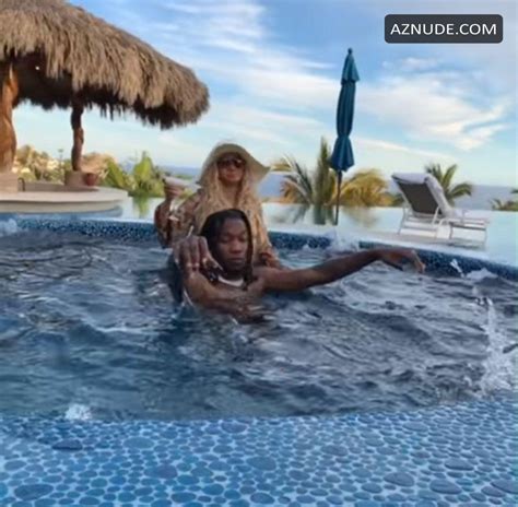 Cardi B Sexy In A Yellow String Bikini As She Continues Her Cabo San Lucas Getaway Aznude