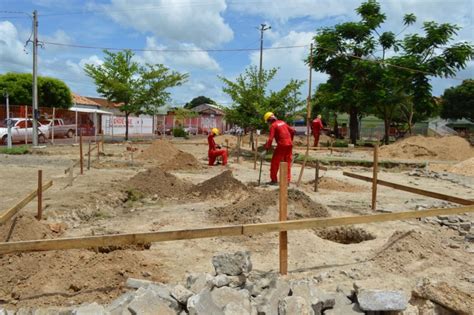 Campo Maior Obra De Reforma Da Pra A Da Rodovi Ria Est Em Ritmo Acelerado