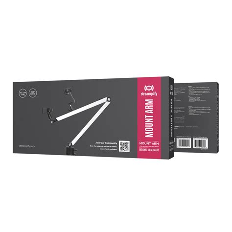 Streamplify Mount Arm (White)