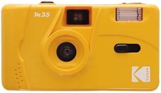 Amazon Kodak M Mm Film Camera Yellow Focus Free Reusable