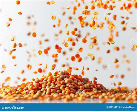 Photography Of Lentils Falling From The Sky Hyperpop Colour Scheme