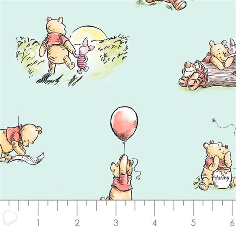 50 Winnie The Pooh 85430501 Col 02 Camelot Fabrics Coton