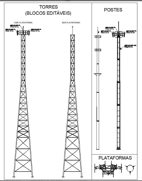 Cell Phone Tower Diagram