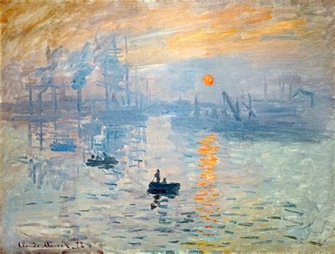 Impression soleil levant de Claude Monet Musée Marmott Flickr