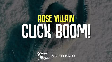 Rose Villain CLICK BOOM Testo Lyrics Sanremo 2024 YouTube