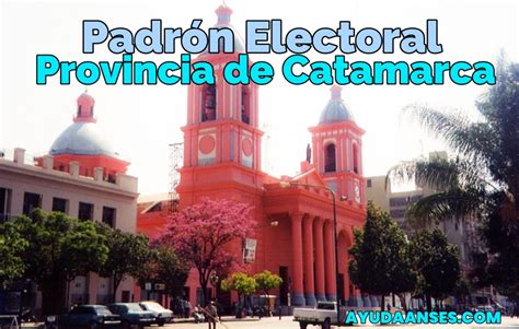 Padrón Electoral de la Provincia de Catamarca