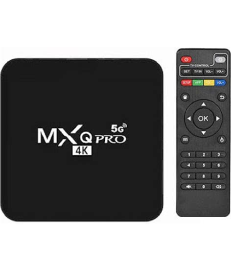 SMART TV BOX 4K Q A400 4K 5G MXQ PRO ANDROID 11 WIFI 4G 64GB QUAD CORE