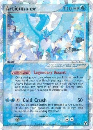 Articuno EX 114 Prices Pokemon Fire Red Leaf Green Pokemon Cards