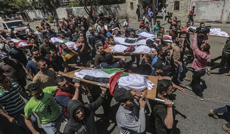 Ya Son Casi De Ellos Ni Os Los Palestinos Muertos En La