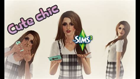 Sims 3 Create A Sim Cute Chic Youtube