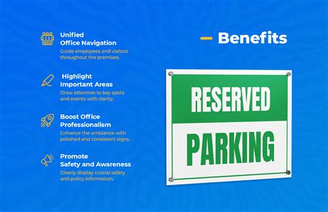 Reserved Parking Sign Template in PDF, Word, Google Docs - Download ...