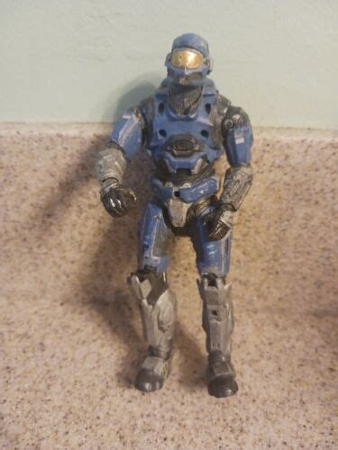 Hazop Halo Reach Series 1 McFarlane Blue Spartan 2010 Figure READ EBay