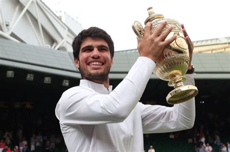 In Photos Carlos Alcaraz Marketa Vondrousova Win Wimbledon 2023 All